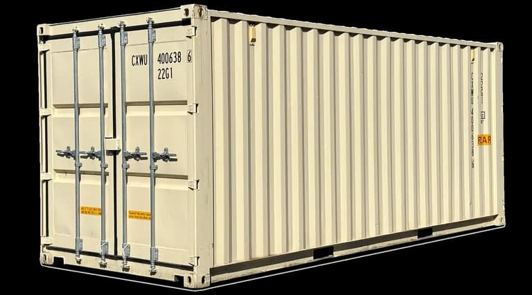 20ft New Double Door Shipping Container