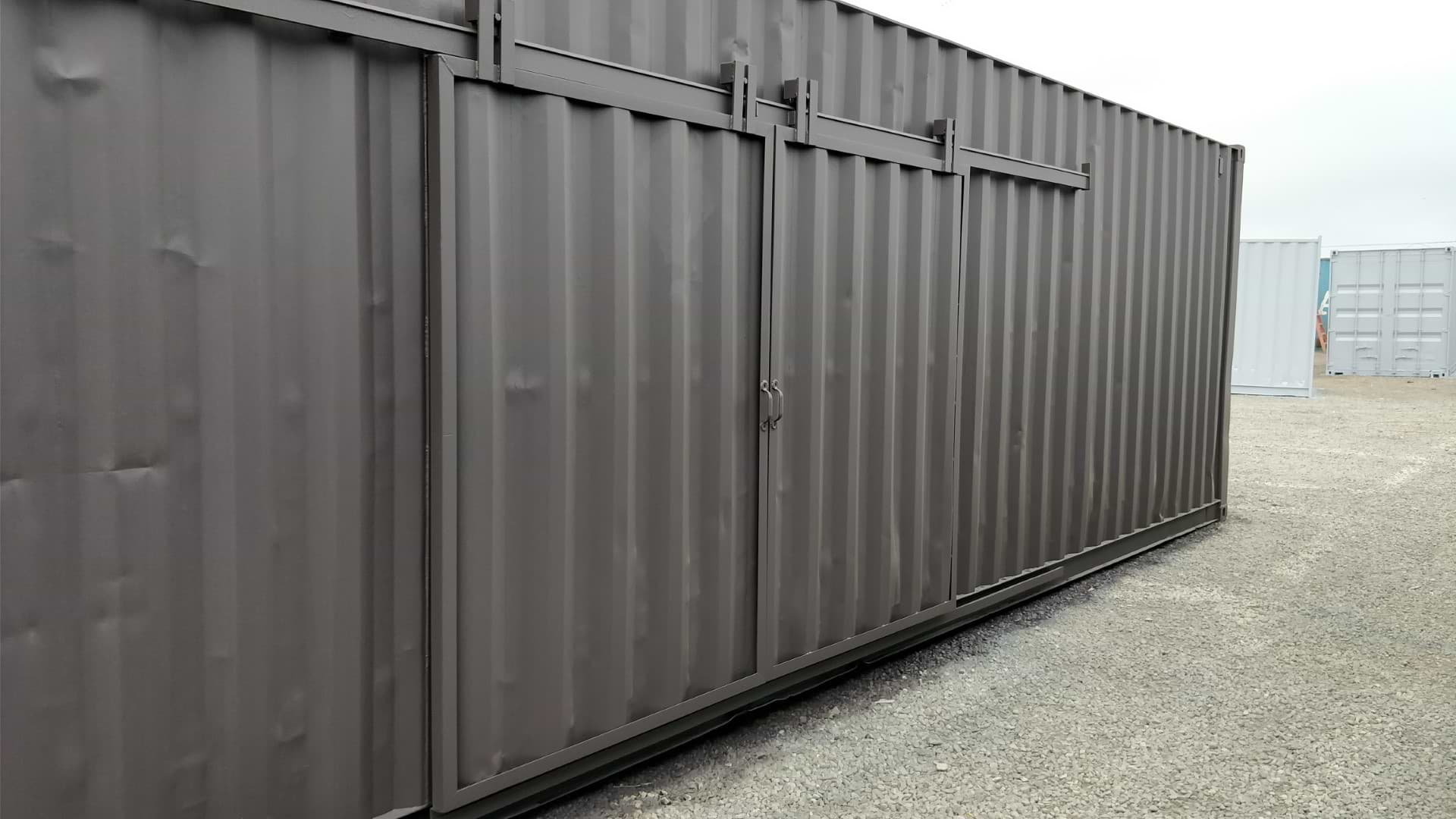 Barn doors for storage containers for sale