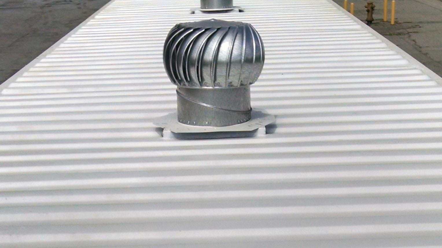 Roof turbine vent for shipping containers for sale