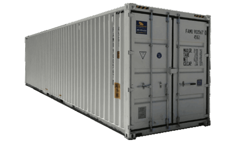 40ft high cube shipping container with doors on both ends for sale