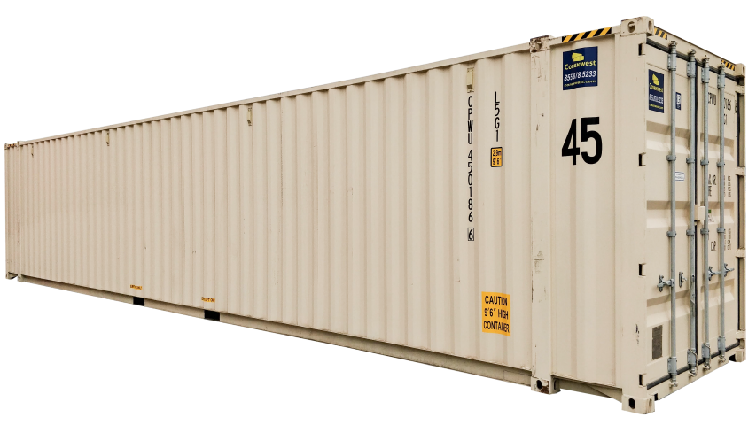 45ft high cube shipping container for sale