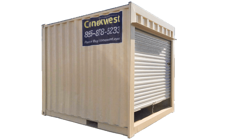 10ft Storage Container With Roll-Up Door for Sale