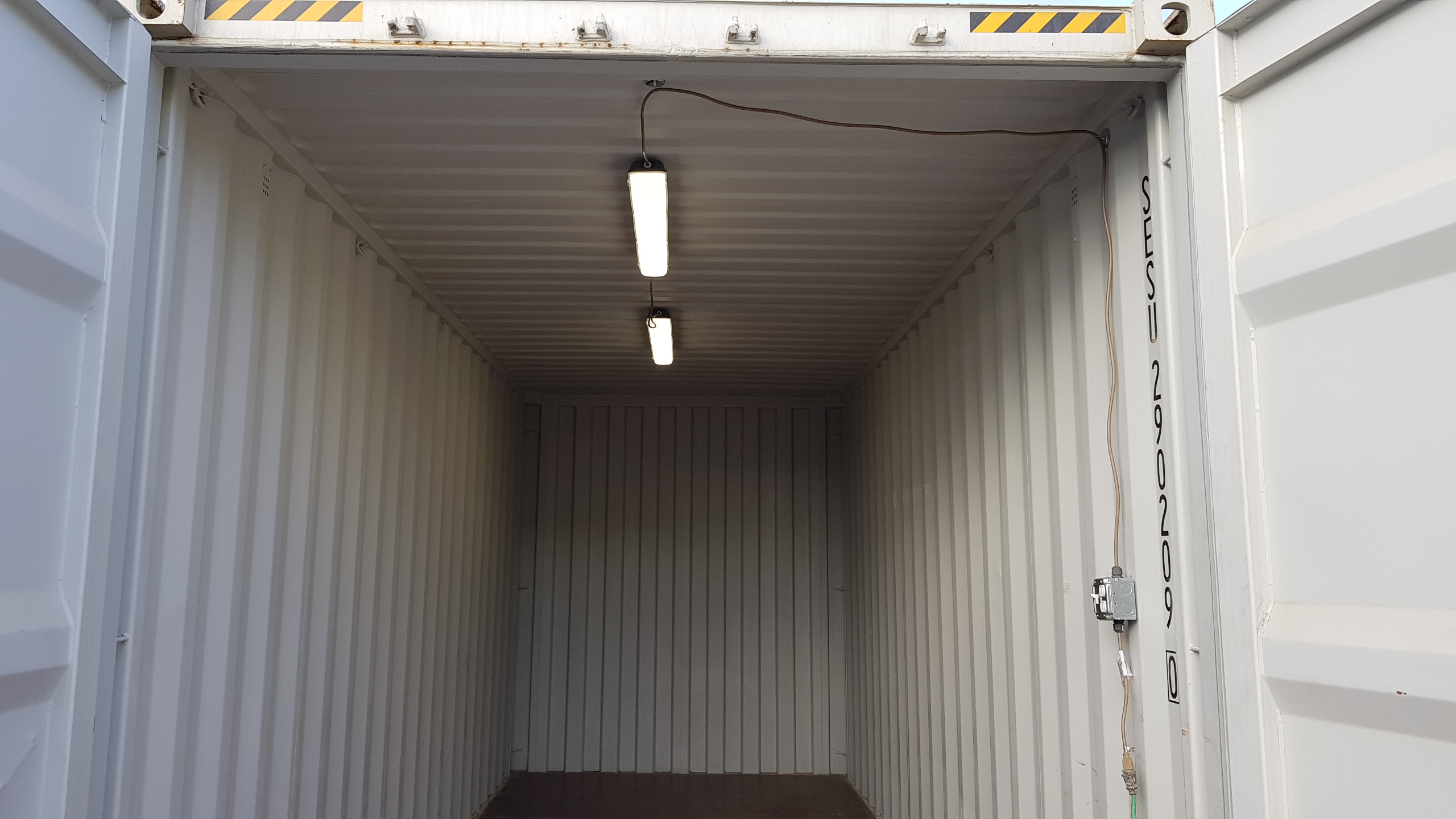 Light Kit for Shipping Container for Rent 