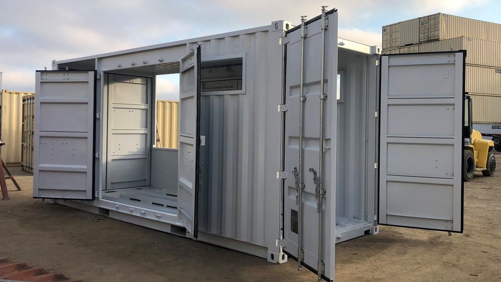 20ft container machinery enclosure