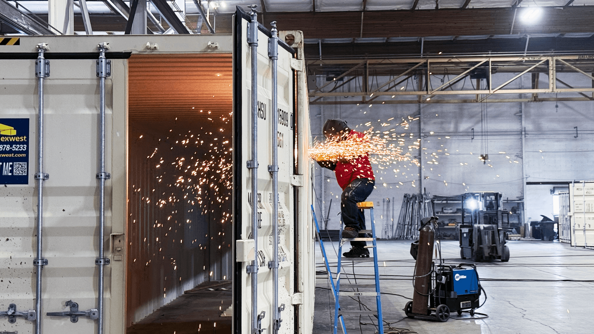 Conexwest shipping containers sales and mods