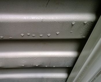 Condensation in storage and shipping containers