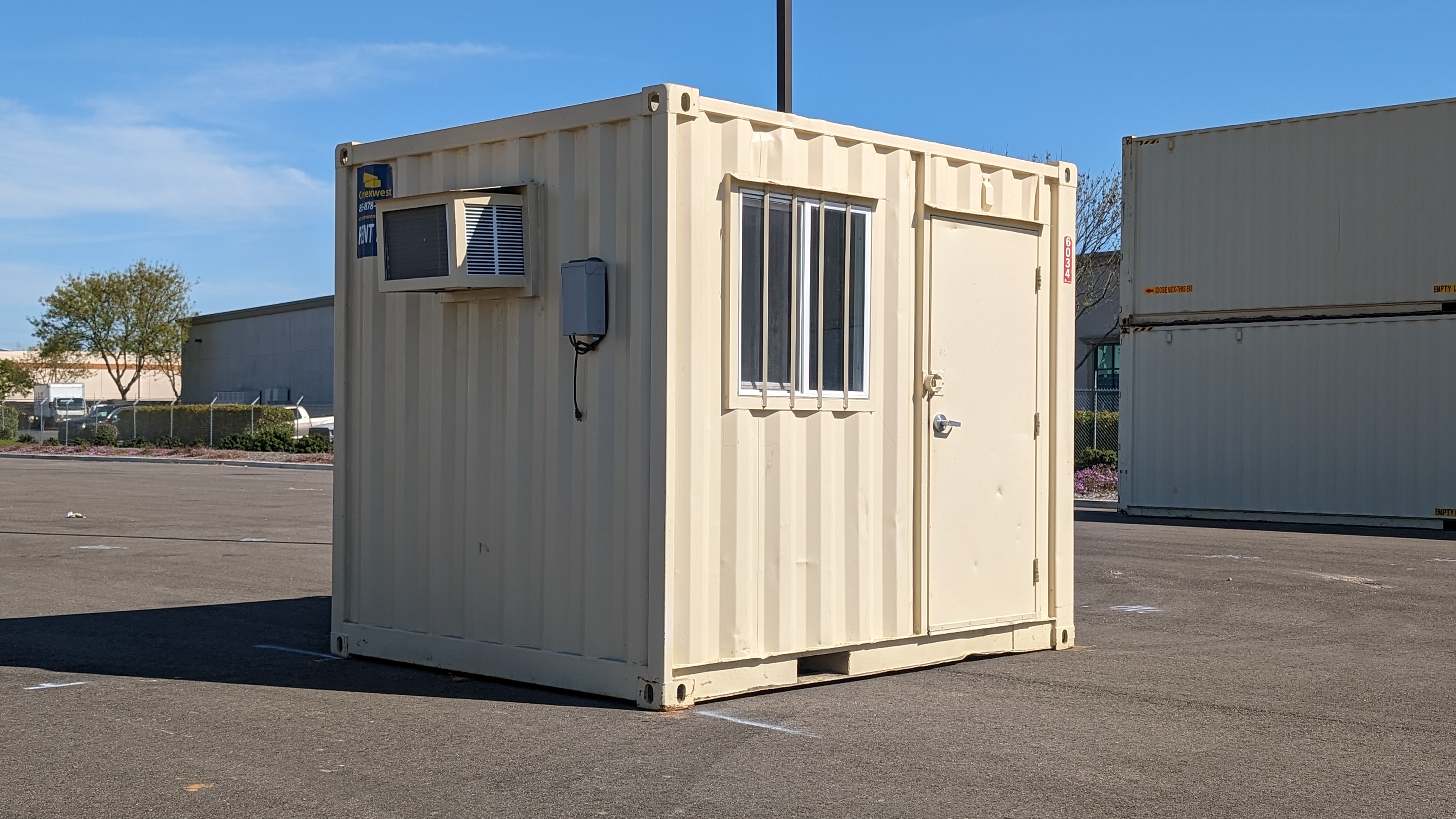 10ft Ground Level Office Container