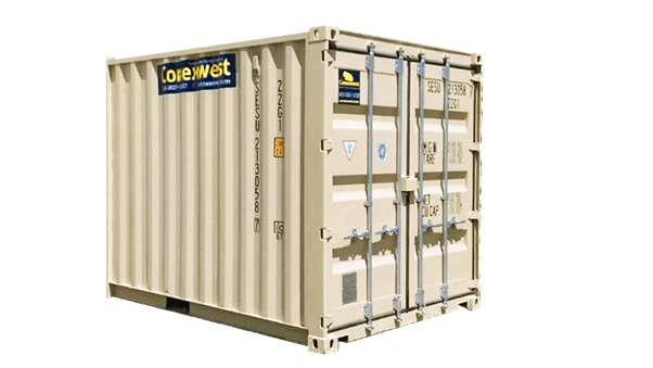10-foot rental container 
