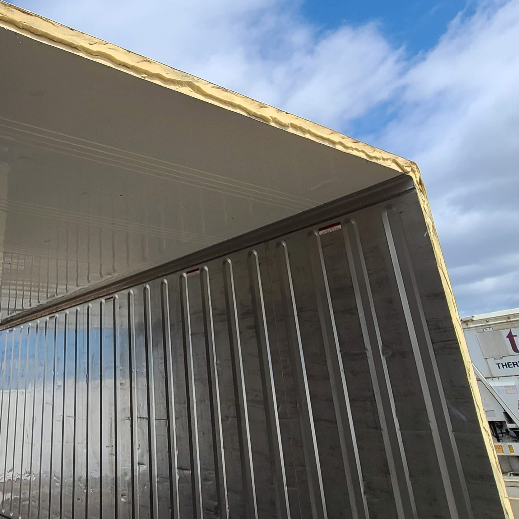 Refrigerated container insulation