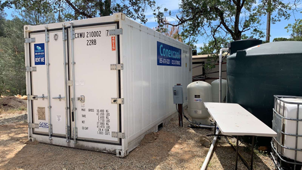 20ft single-phase refrigerated container
