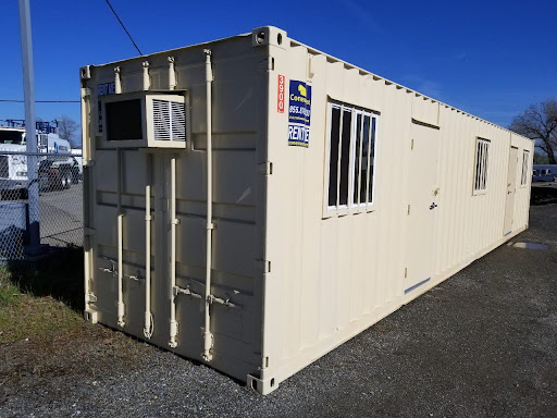 40ft Ground Level Office Container
