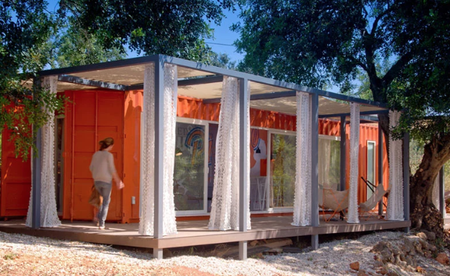 guest room shipping container