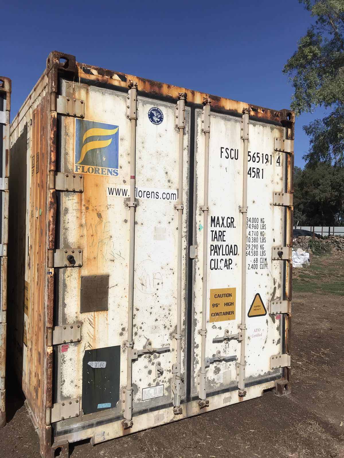 Wind water tight (WWT) shipping container