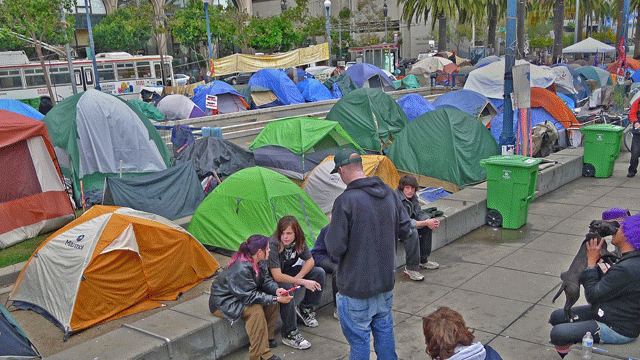 San Francisco Homeless Camp