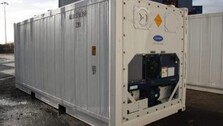 20ft Used Standard Refrigerated ISO Container 408-480 V 3 Ph 25 Amp for sale