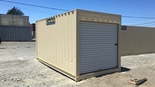 16ft storage container with Roll-Up door for sale