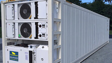 40ft dual redundant deep freezer container for sale