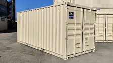 Beige exterior paint for shipping containers for sale