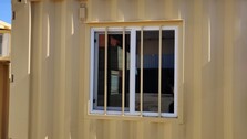 3ftx3ft double pane sliding window for shipping container for sale