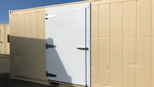 4ft wide cold storage butcher door