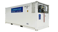 20ft single phase 220v cold storage refrigerated container Bohn Conexcool